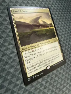MTG Savai Triome #253/274 Rare Ikoria: Lair of Behemoths (IKO) - Image 2