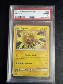 💎 PSA 10 - 2023 POKEMON CLC CLASSIC CHARIZARD & HO-OH ex DECK 012 ZAPDOS - Image 1