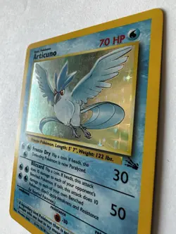 1999 Pokemon Fossil Articuno 2/62 Holo Unlimited LP WOTC - Image 3