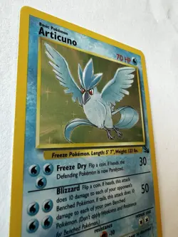 1999 Pokemon Fossil Articuno 2/62 Holo Unlimited LP WOTC - Image 4