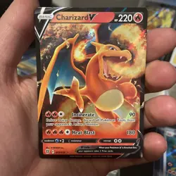 Pokemon TCG Charizard V Sword & Shield: Brilliant Stars 017/172 Holo Ultra NM - Image 1