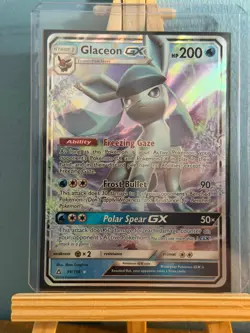Glaceon GX 39/156 – Ultra Rare Holo – Pokemon TCG Ultra Prism - Image 1