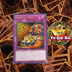 Yugioh! Reckless Greed - TAMA-EN057 - Rare - 1st Edition Near Mint, English - Image 1