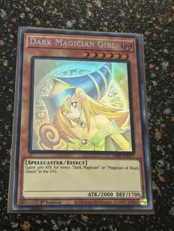 Yugioh Dark Magician Girl GFP2 Ghost Rare 1st Edition VLP - Image 1