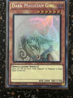Yugioh Dark Magician Girl GFP2 Ghost Rare 1st Edition VLP - Image 2