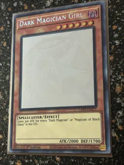 Yugioh Dark Magician Girl GFP2 Ghost Rare 1st Edition VLP - Image 5