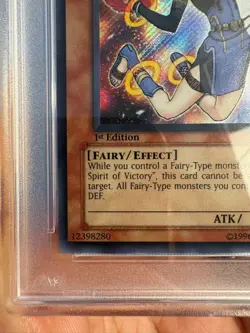 [PSA 9] YU-GI-OH! Strike of Neos: Freya, Spirit of Victory 1st Edition #EN064 - Image 4