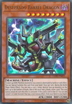 Legendary Duelists: Ancient Millennium #LED2-EN015 Desperado Barrel Dragon - Image 1