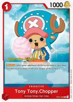 Tony Tony.Chopper Super Pre-Release - ST01-006 LP - One Piece - Image 1