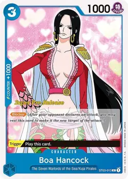 Boa Hancock Super Pre-Release - ST03-013 LP - One Piece - Image 1