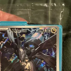 Pokemon Center N's Zekrom 031 Black Star Promo Card I PC STAMPED - Image 3