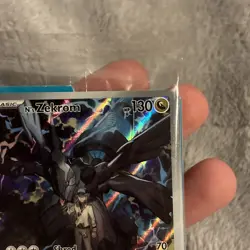 Pokemon Center N's Zekrom 031 Black Star Promo Card I PC STAMPED - Image 3