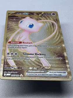 Pokemon MEW Metal Card 205/165 S&V 151 UPC Promo - Image 3