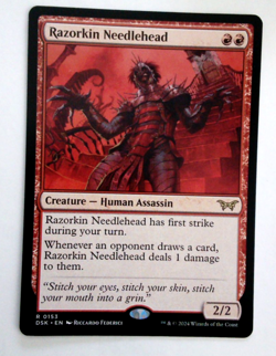 Razorkin Needlehead - Duskmourn: House of Horror (DSK) - EN - R 0153 - Image 1
