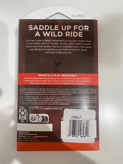 Magic The Gathering Outlaws of Thunder Junction Play Boosters Sealed - Image 2