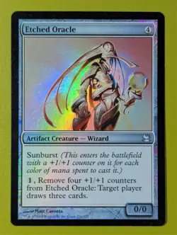 FOIL Etched Oracle x1 Modern Masters 1x Magic the Gathering MTG - Image 1