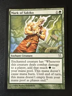 Mark Of Sakiko X1 Betrayers Of Kamigawa NM Cond See Pics English - Image 1