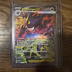 Mega Gengar ex 284/217 SIR Secret Pokemon Ascended Heroes Mint Condition - Image 1