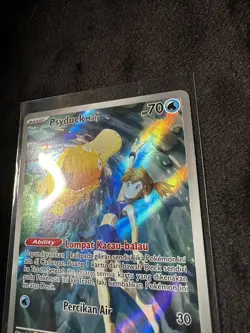 Misty's Psyduck SV10s 144/138 AR IR Heat Wave Arena Pokemon (Indonesia) - Image 2