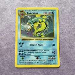 Shadowless Gyarados Base Set Holo Rare 6/102 Wizards of the Coast 1999 Pokemon - Image 1