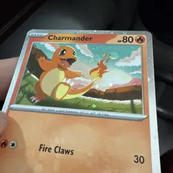 Pokemon Charmander Ascended Heroes 020/217 Cosmo Holo Promo NM - Image 2