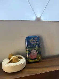Pokemon TCG: Mega Evolution—Ascended Heroes Mini Tin: Clefairy & Chikorita - Image 1