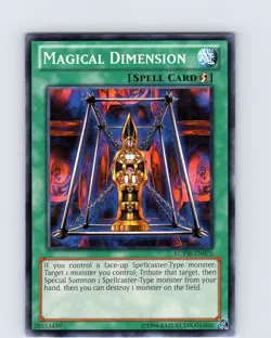 Yu-Gi-Oh TCG Magical Dimension LCYW-EN075 Unlimited Regular Common Card NM - Image 1