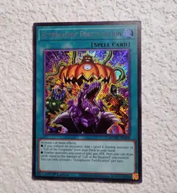 Ectoplasmic Fortification - Maze of Muertos MZMU-EN008 Yu-Gi-Oh Secret Rare NM/M - Image 2