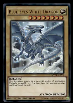 Blue-Eyes White Dragon MVP1-ENSV4 Ultra Rare Yu-Gi-Oh NM - Image 1