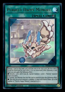 Purrely Happy Memory MP24-EN290 25th Anniversary Tin Yu-Gi-Oh NM - Image 1