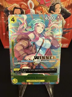 One PIece Heroines Battle Jewelry Bonney Winner Top Player Championship P-113 - Image 1