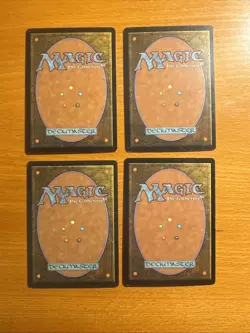 4x Marauding Knight Daren Bader MTG Magic artist signed card Invasion Rare Set - Image 2