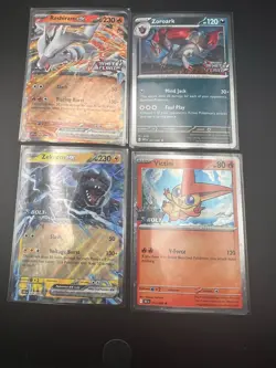 Pokemon TCG Black Bolt And White Flare Promo Cards Near Mint Condition - Image 1