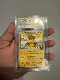 Mega Tokyo's Pikachu 098/XY-P XY promo Pokemon Card Japan 2014 Ace 6 - Image 1