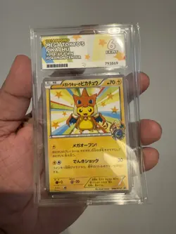 Mega Tokyo's Pikachu 098/XY-P XY promo Pokemon Card Japan 2014 Ace 6 - Image 3