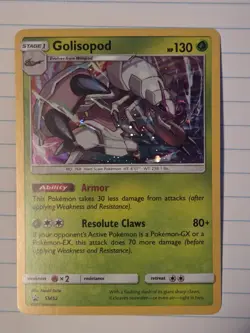 Golisopod - SM52 - Pokemon Sun & Moon Promo Holo Rare Card NM - Image 1