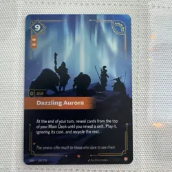 Riftbound League Of Legends Origins Foil Card OGN 160 Dazzling Aurora - Image 1