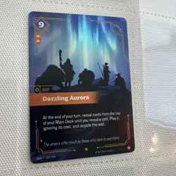 Riftbound League Of Legends Origins Foil Card OGN 160 Dazzling Aurora - Image 2