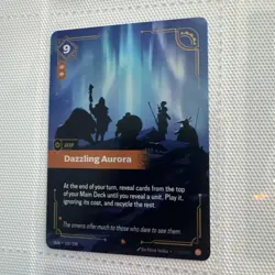 Riftbound League Of Legends Origins Foil Card OGN 160 Dazzling Aurora - Image 3