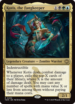 Kotis, the Fangkeeper (FOIL) x1 - MTG Tarkir: Dragonstorm TDM #202 - Image 1