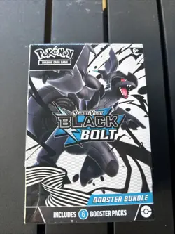 Pokemon TCG: Scarlet & Violet - 10.5 Black Bolt Booster Bundle - FACTORY SEALED - Image 1
