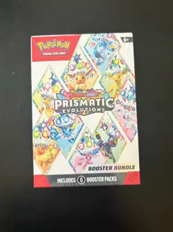 Pokemon TCG Prismatic Evolutions Booster Bundle Box Eevee Umbreon Glaceon Sealed - Image 1