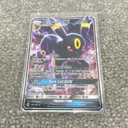 Umbreon GX 80/149 Holo Rare Sun & Moon Base Set Pokemon Card Ultra Rare - Image 1