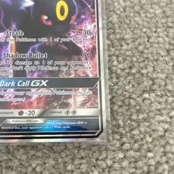 Umbreon GX 80/149 Holo Rare Sun & Moon Base Set Pokemon Card Ultra Rare - Image 3