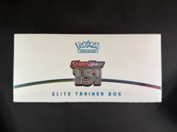 Pokemon Cards TCG Sealed 151 Elite Trainer Box S&V Ultra Rare + Acrylic - Image 2