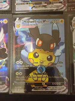 Pokemon Cosplay Poncho Pikachu Holos 9 Cards Holofoil - Image 3