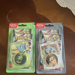 Pokemon TCG Booster Pack 2 Sealed with Tangela & Komala Promo Cards - Image 1