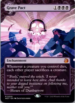 Grave Pact 29 Wilds of Eldraine: Enchanting Tales NM MTG - Image 1