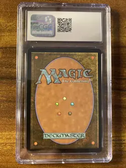 MTG✨DARKSLICK SHORES FOIL✨Scars of Mirrodin CGC 9.5 MINT+ RARE Dual LAND POP 1 ! - Image 2