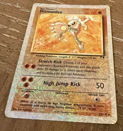 Pokemon Hitmonlee 13/110 Legendary Collection Reverse Holo Rare 2002 60 HP - Image 2